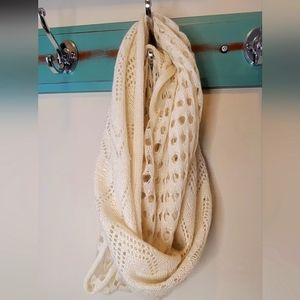 Cozy Cream Infinity Scarf